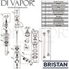 Bristan Trinity 3 Hole Basin Mixer Pop-Up Waste Spares